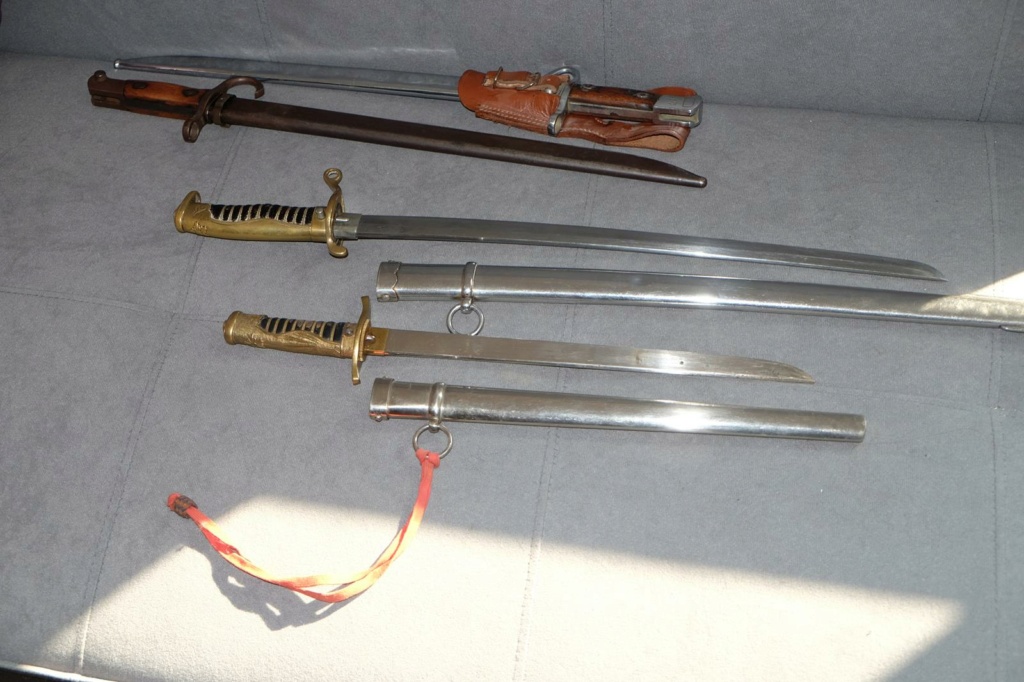 sabre, wakisashi, gunto, mes armes blanches du Japon moderne en guerre  - Page 5 Dscf2310