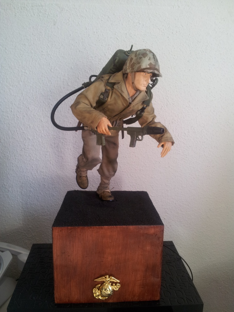 Marine flamethrower operator Iwo Jima february 1945   2013-024