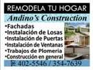 Andino's Contruction