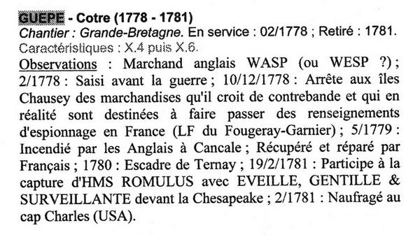 Corvette royale française Le Saumon 1779-1782 - Page 2 Guzope10