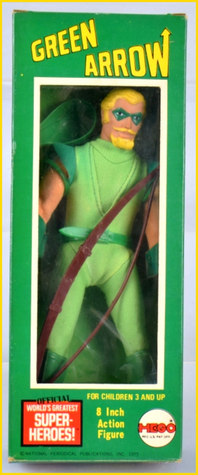 Super Heroes - GREEN HARROW - 8" Green_12