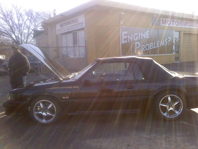 sunday with ralph at the engine shop ... parking lot 02200110