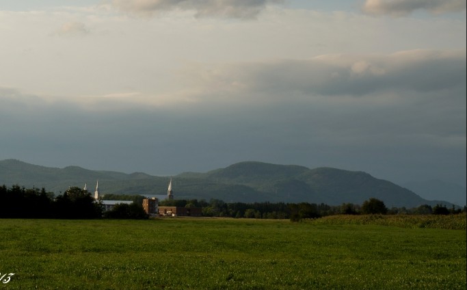 paysage de Baie st-paul  Hautes10