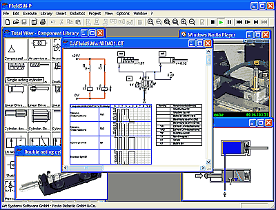 Festo FluidSIM 3.6, Simulador de Fluidos para Neumatica Festos10