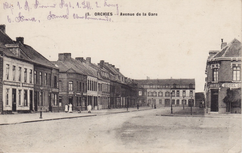 Orchies pendant la Grande Guerre Carte_13