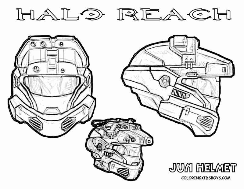 Quelques coloriage de Halo reach pour le plaisir ! 14_hal10