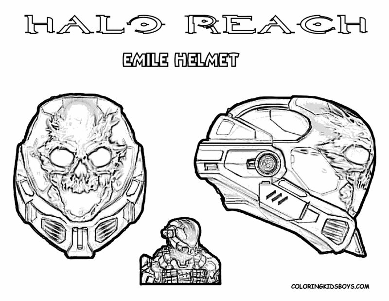 Quelques coloriage de Halo reach pour le plaisir ! 19_hal10