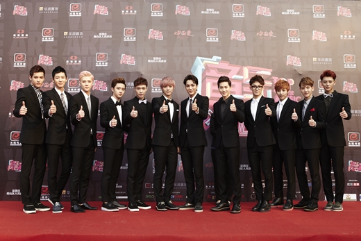 Chine : EXO-M nommé groupe le plus populaire aux « Chinese Music Awards » Exo-ch10