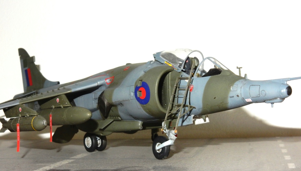 Hawker Siddeley Harrier GR-3 n°1 Squadron 1982 (Kinetic 1/48) Dscn3343
