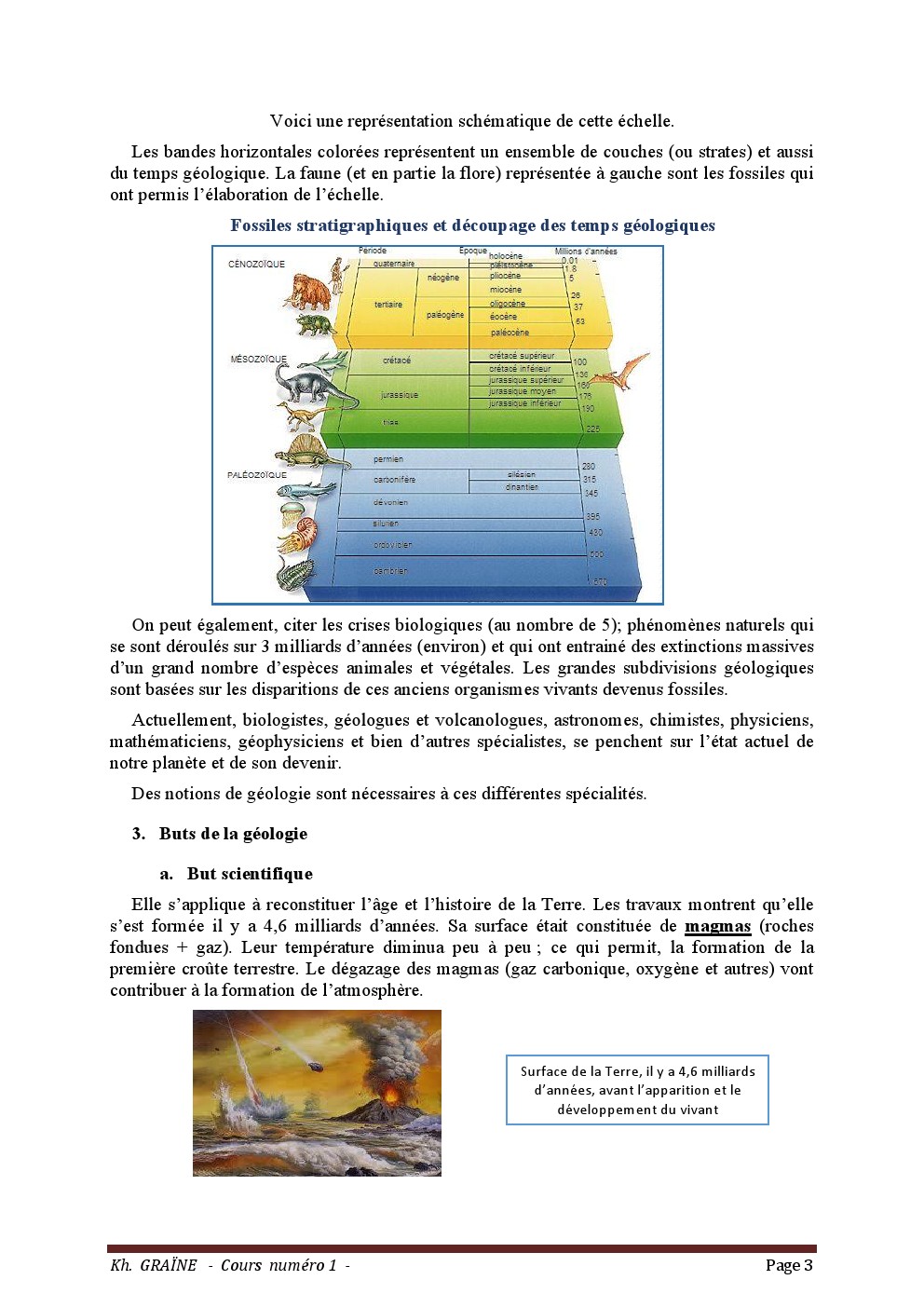 GEOLOGIE  COURS 000359