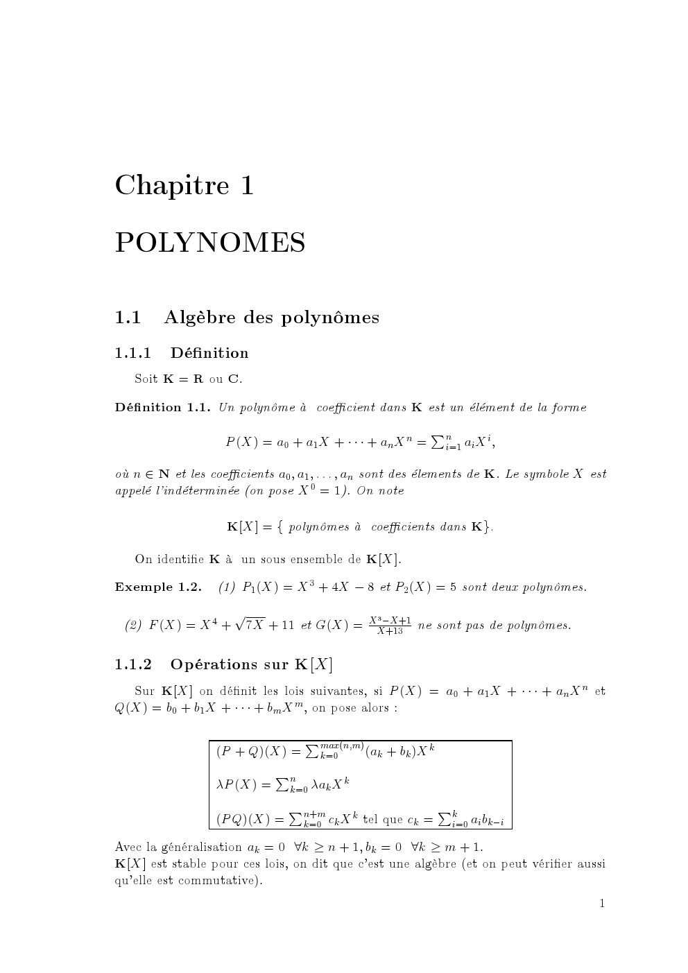 chapitre 1 POLYNOMES 000528