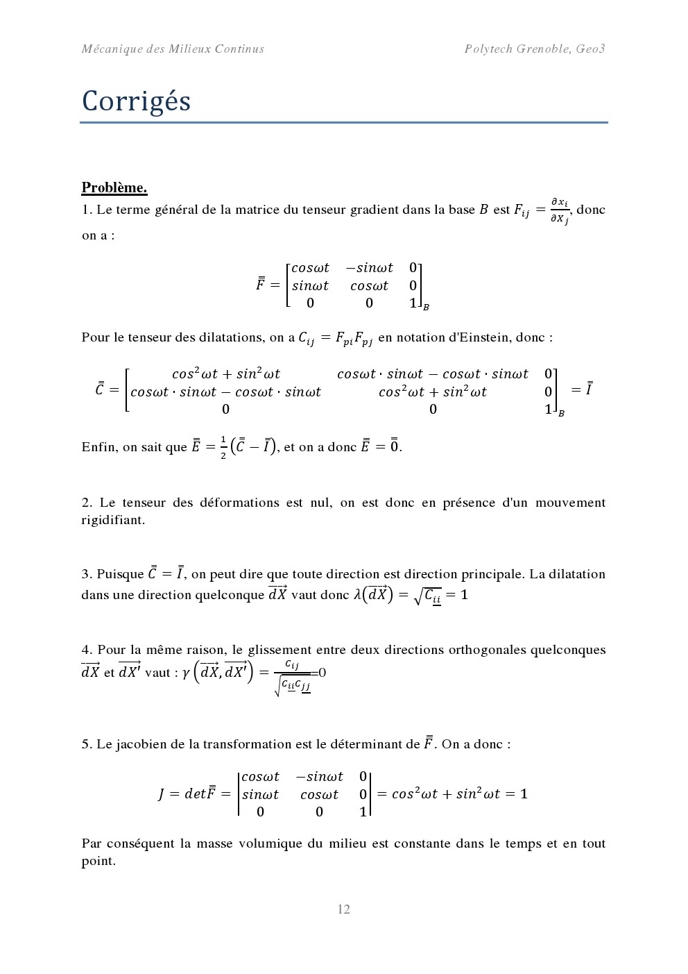 Exercices résolus chapitre calcul cinematique 001217