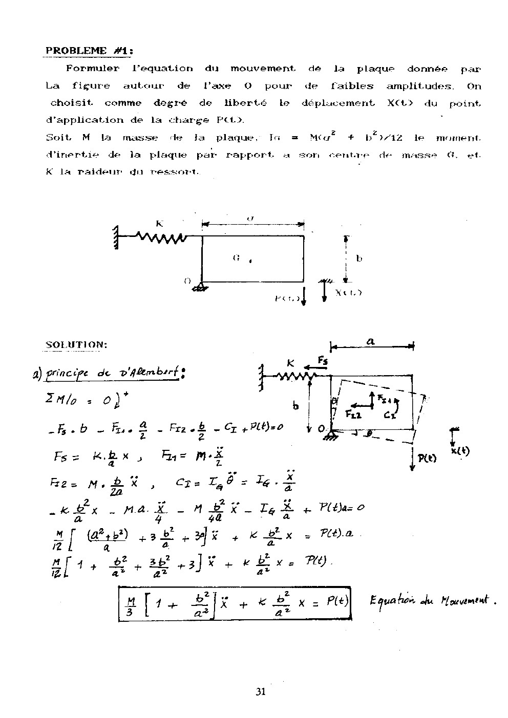  problem résolus  serie n1  003615