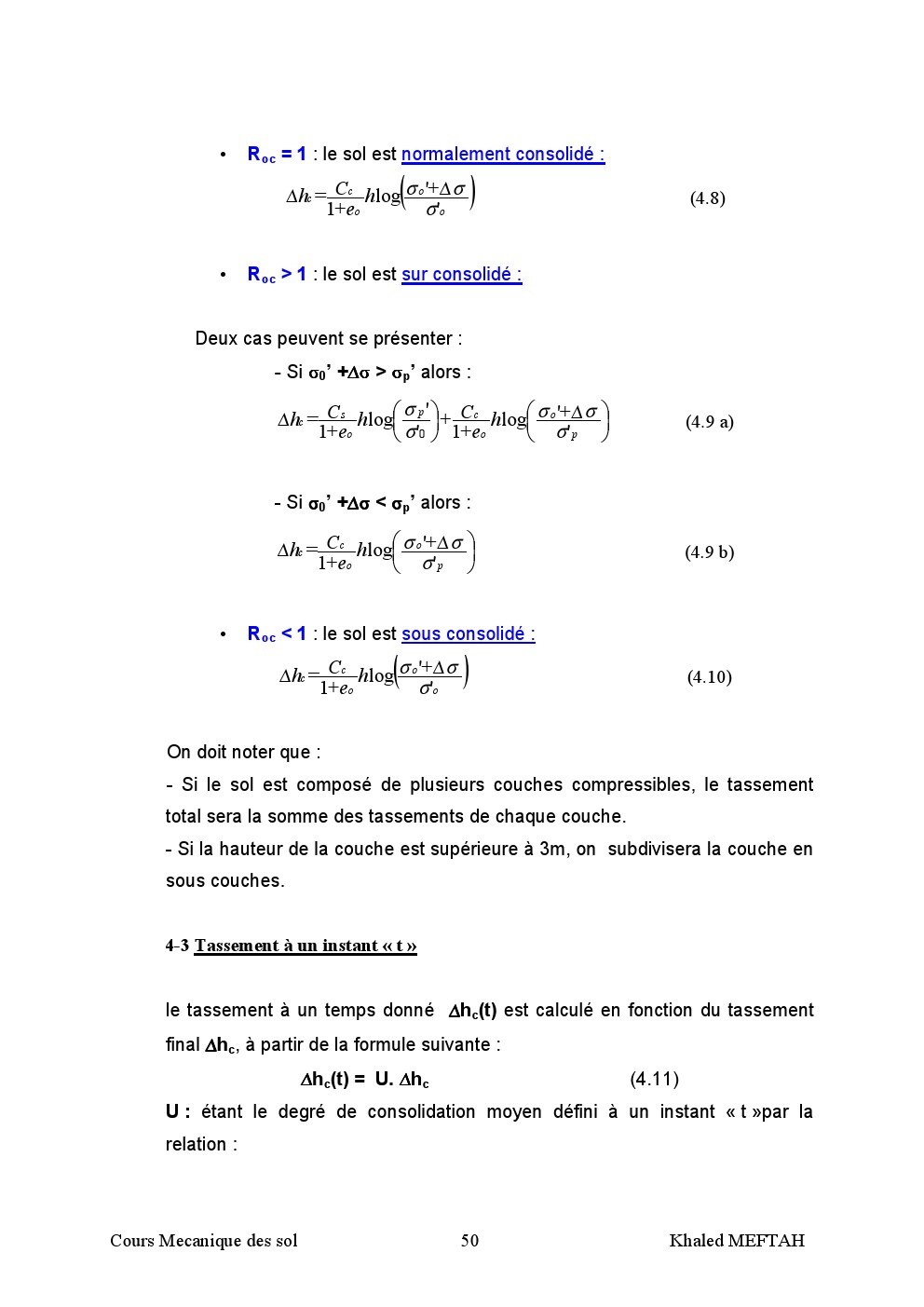 CHAPITRE 4 TASSEMENT ET CONSOLIDATION DES SOLS 1_619