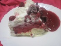 vacherin aux framboises et meringues.photos. Clafou36