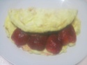 omelette sucrée aux fraises.photos. Omelet22