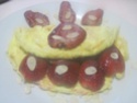 omelette sucrée aux fraises.photos. Omelet23