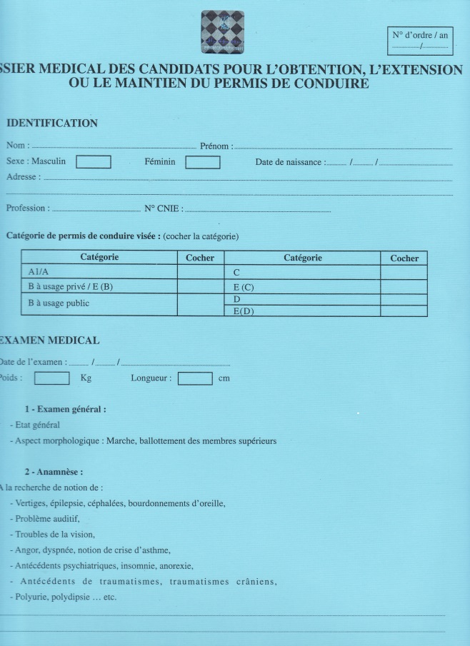 permis de conduire : la visite médicale des conducteurs de plus de 65 ans 1a_dos10