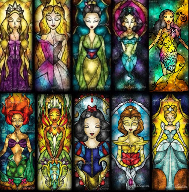 Les Disney Princesses Vitrau10