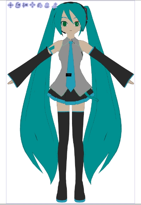 studio - Personnages de Miku Miku Dance en format fbx pour manga studio 5 Miku_h10