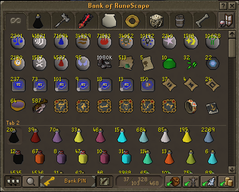 Most organized/useful bank ever Tab110