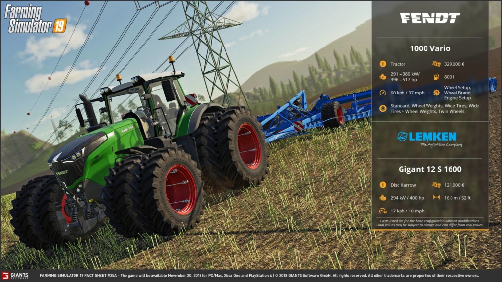 Nouveautés de Farming Simulator 2019 45693810