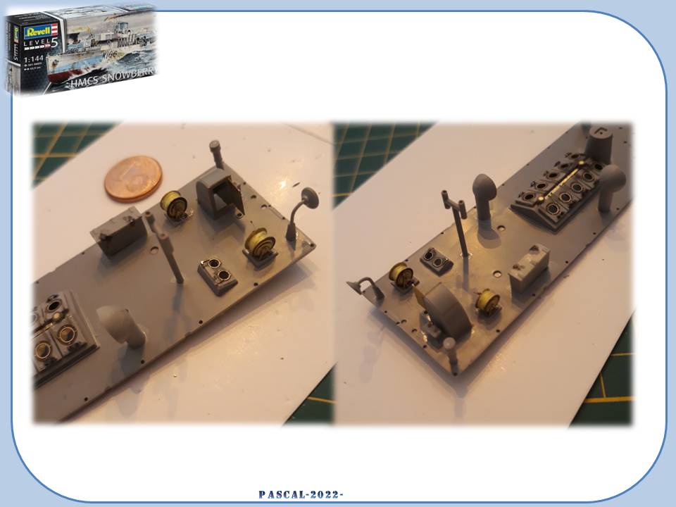 hmcs flower class corvette 1/144 REVELL Diapos58