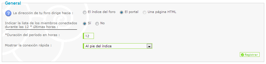 No me aparece el registro de los últimos usuarios conectados Dad610