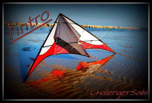 Challenger Sails prête des kites. Intro_11