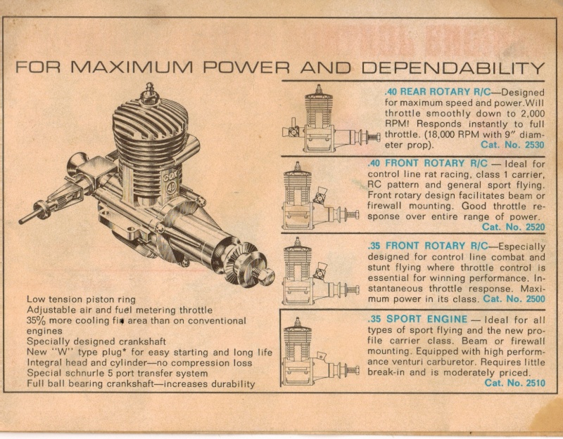 Old Cox Catalogue engines that never were Scan15