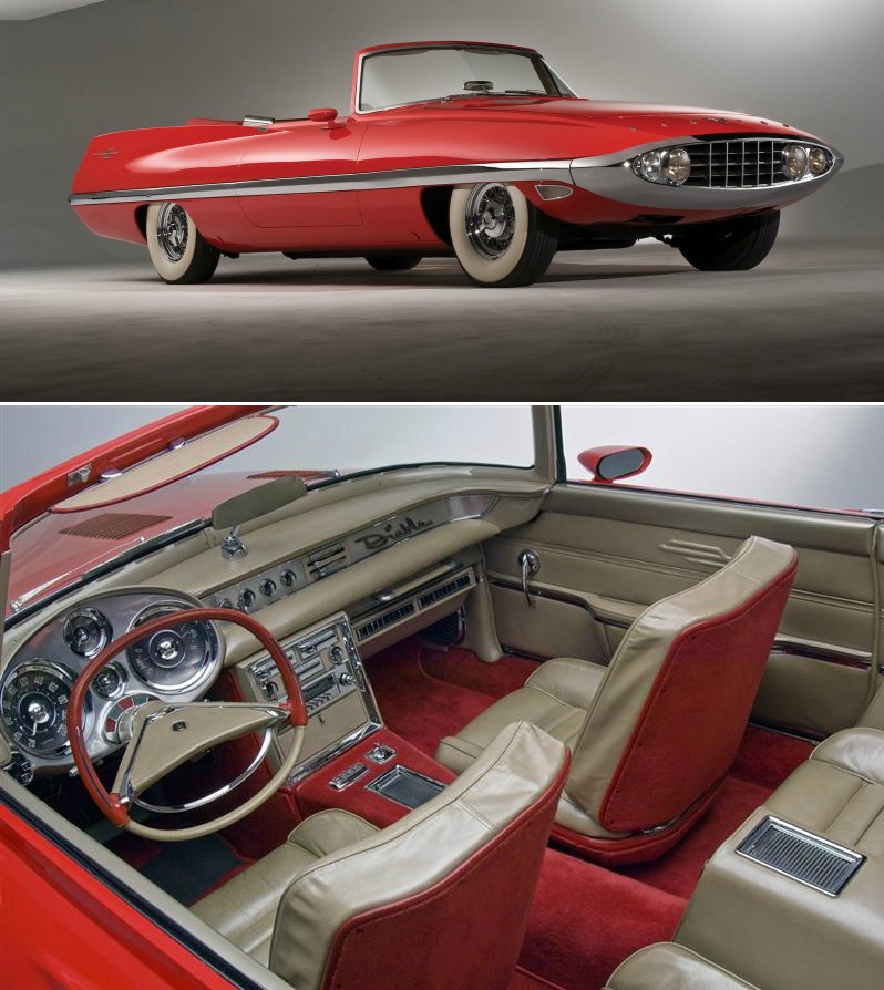 1956 Chrysler Dart & diablo Concept car 1957-c10