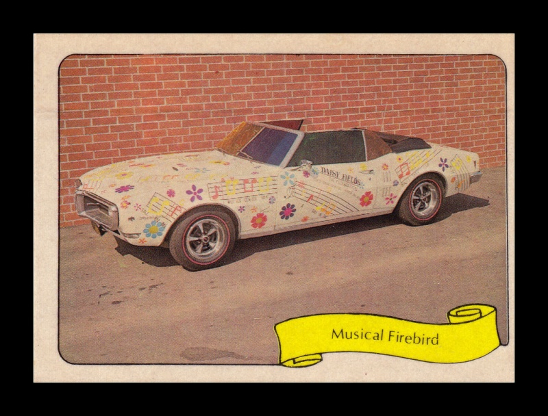 Fleer "kustom car" stickers - 1975 57684010