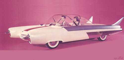 Ford FX Atmos 1954 concept car 58fdat10