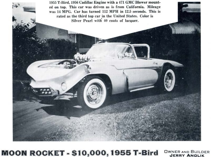 1955 Ford Thunderbird - Moon Rocket - Jerry Anolik 76913010
