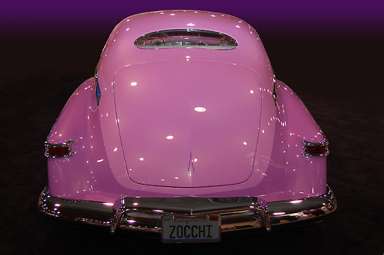 1946 Lincoln Club Coupe - Wild Orchid - Richard Zocchi Flat5510