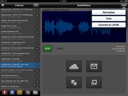 AudioShare Dropbox Support Updated! Audios10