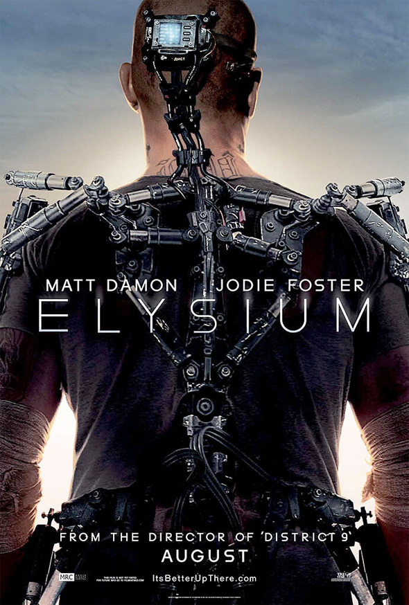 "DISTRICT 9" SEQUEL ON HOLD, BUT DIRECTOR NEILL BLOMKAMP'S  NEW FILM "ELYSIUM" LOOKS PROMISING! Elysiu10