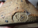 stoneware jug Wsp mark - Washington Studio Pottery - Lindisfarne Dsc02025