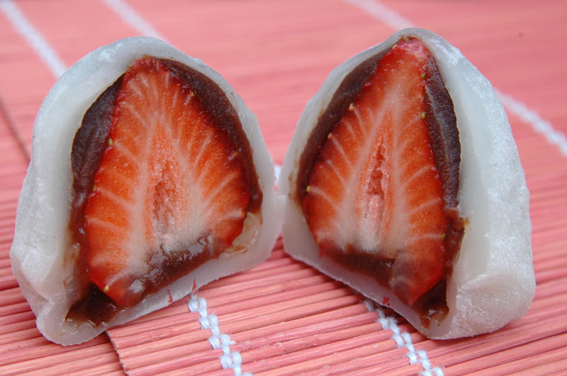 [Dessert] Ichigo daifuku (Daifuku à la fraise) Ichigo10