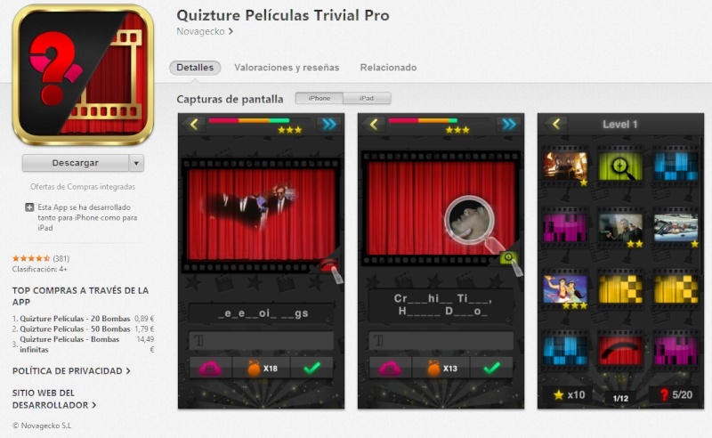 Quizture Películas Trivial Quiztu10