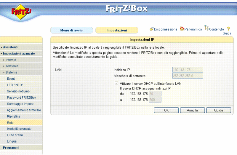 FriTZ!BoX FON 5113 problema cambio IP Immagi12