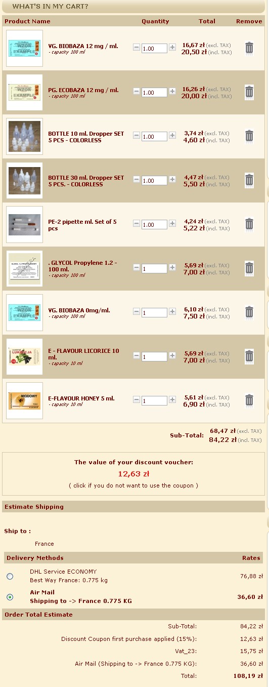 Exemple de Kit de départ pour le DIY Comman11