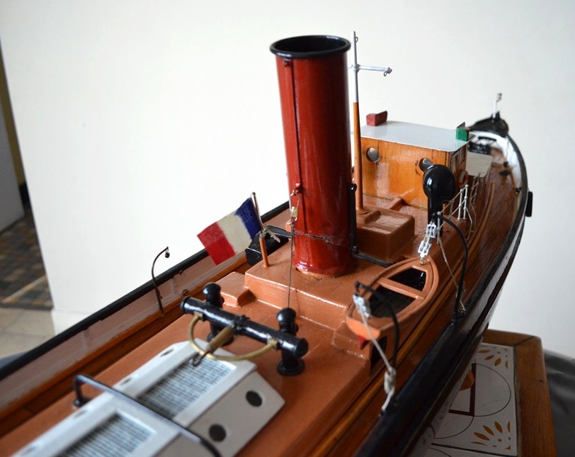 petit remorqueur vapeur1880 -1900 910