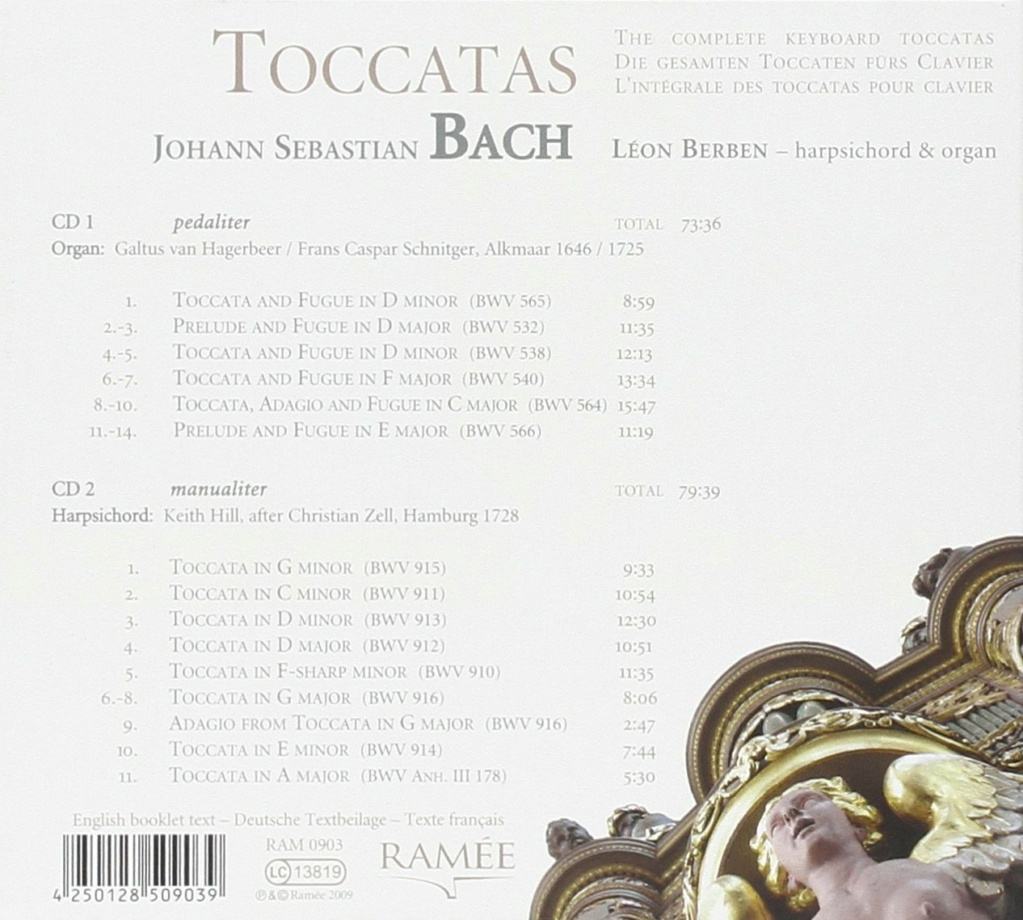 J.S Bach - Toccatas 71h7ms10