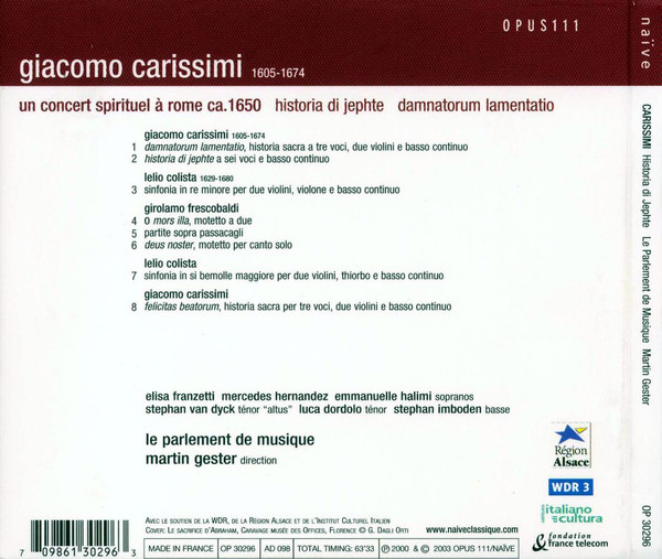 carissimi - Giacomo Carissimi (1605-1674) Cariss10