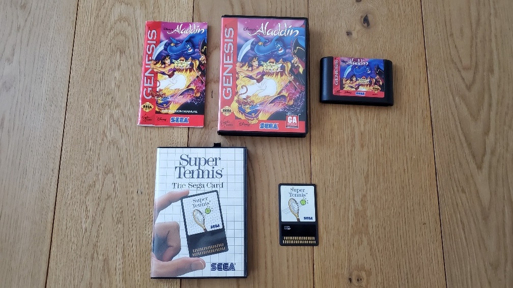 (ESTIM) Aladdin Megadrive (US) + Super Tennis Master System (Sega Card) Photo_18
