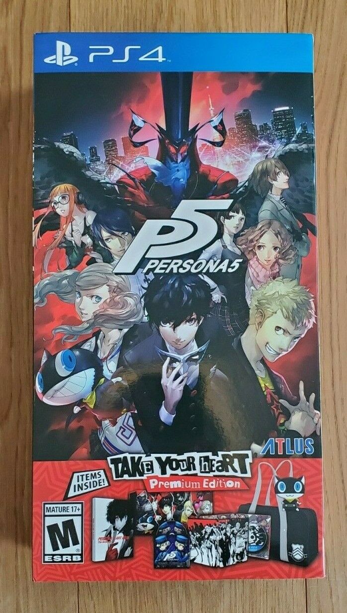 (ESTIM) PERSONA 5 - TAKE YOUR HEART PREMIUM EDITION - EDITION COLLECTOR - PS4 - S-l16010