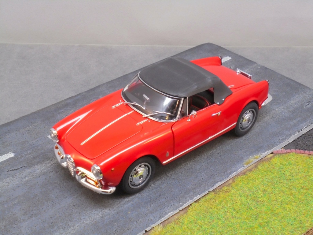 1955-1960 Alpha Romeo Giulietta Spider (Italeri) 07414