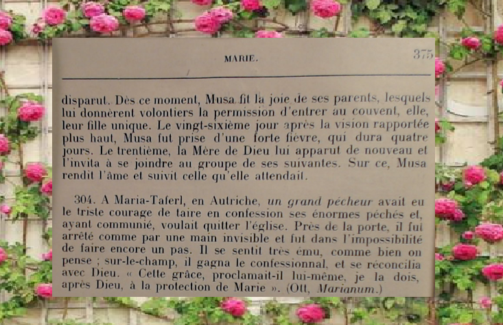 Michel Blogue la Vierge Marie à partir d'un vieux dictionnaire d'exemples/ - Page 4 Marie151