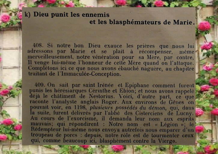 Michel Blogue la Vierge Marie à partir d'un vieux dictionnaire d'exemples/ - Page 8 Marie245